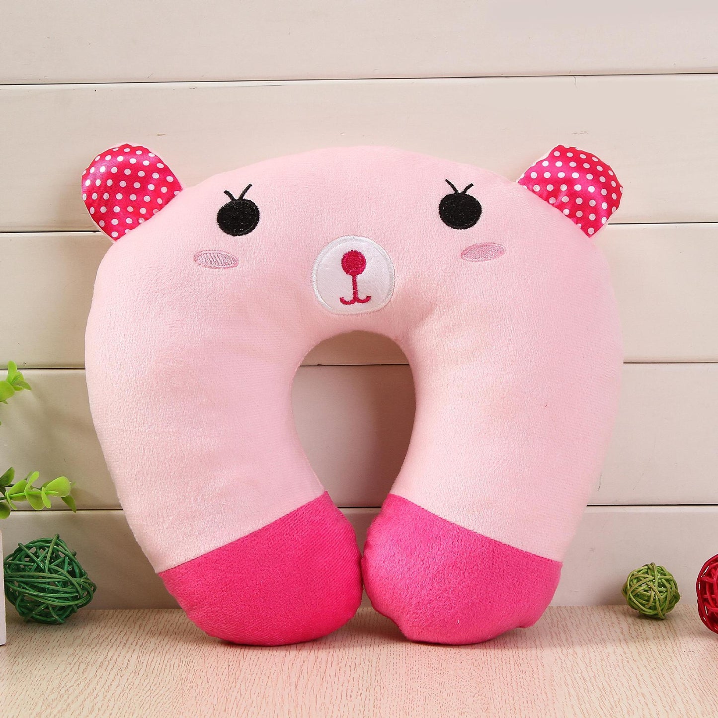 Fun and Cozy U-Shaped Pillow for Kids – The Perfect Travel and Nap Buddy!