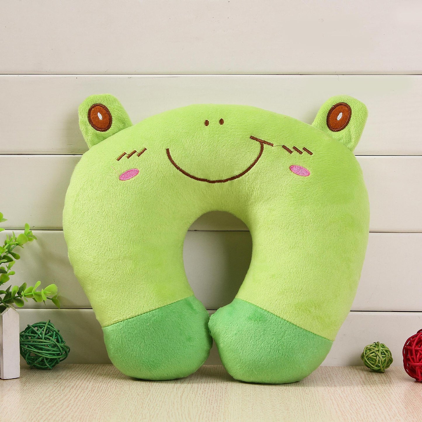 Fun and Cozy U-Shaped Pillow for Kids – The Perfect Travel and Nap Buddy!