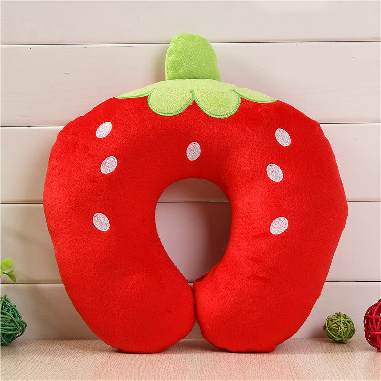 Fun and Cozy U-Shaped Pillow for Kids – The Perfect Travel and Nap Buddy!