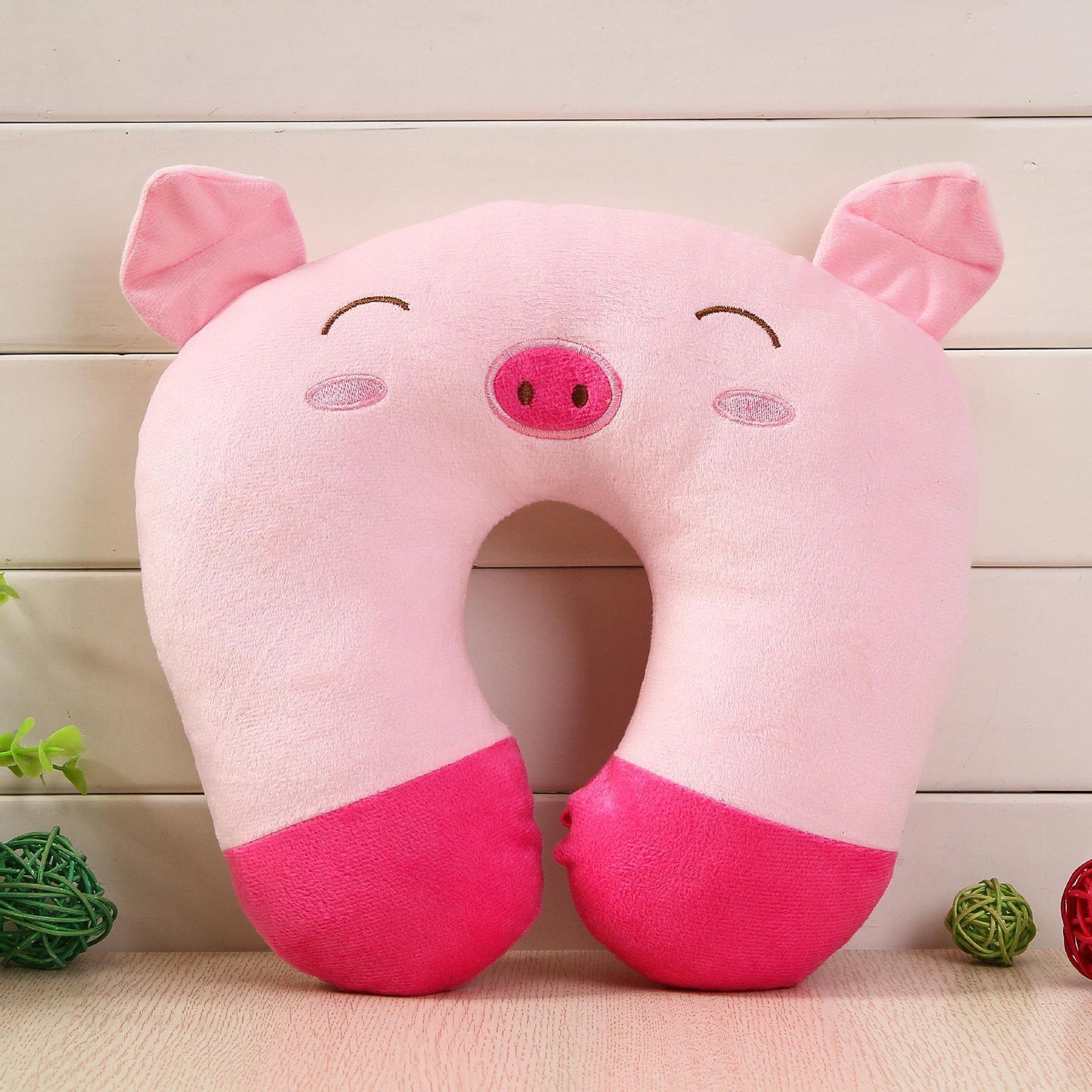 Fun and Cozy U-Shaped Pillow for Kids – The Perfect Travel and Nap Buddy!