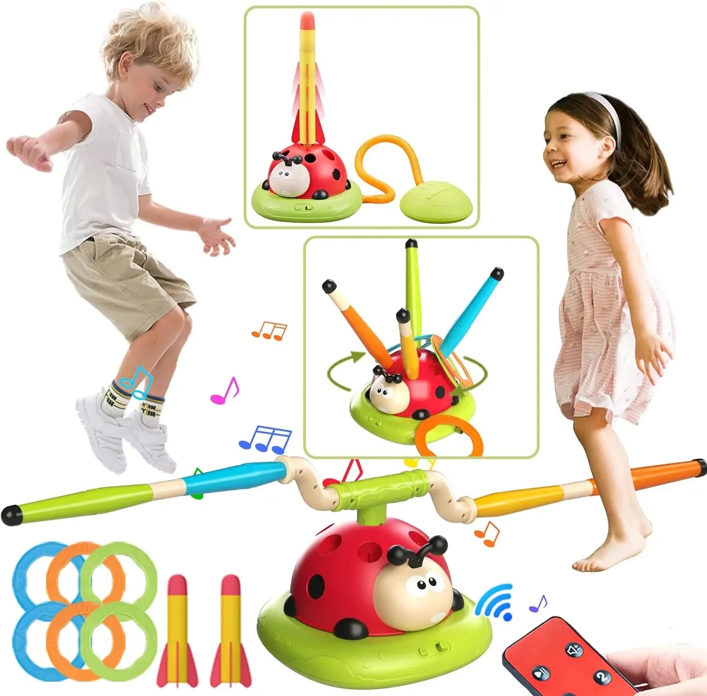 Rocket Ring Jump Sports Set